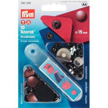  Prym Snap Fasteners & Poppers-Sew and Non Sew 390 309