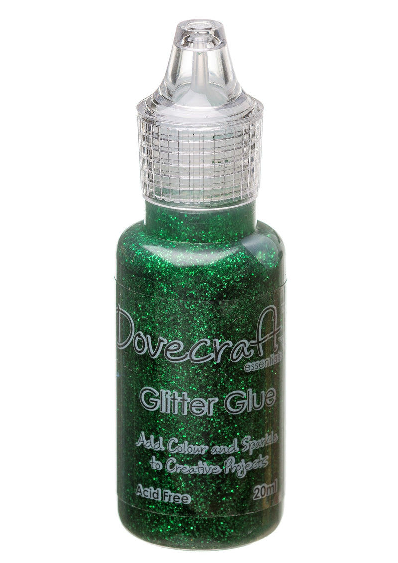 Forest Green Dovecraft Glitter Glue