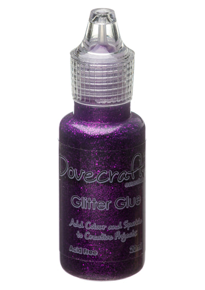 Amethyst Dovecraft Glitter Glue