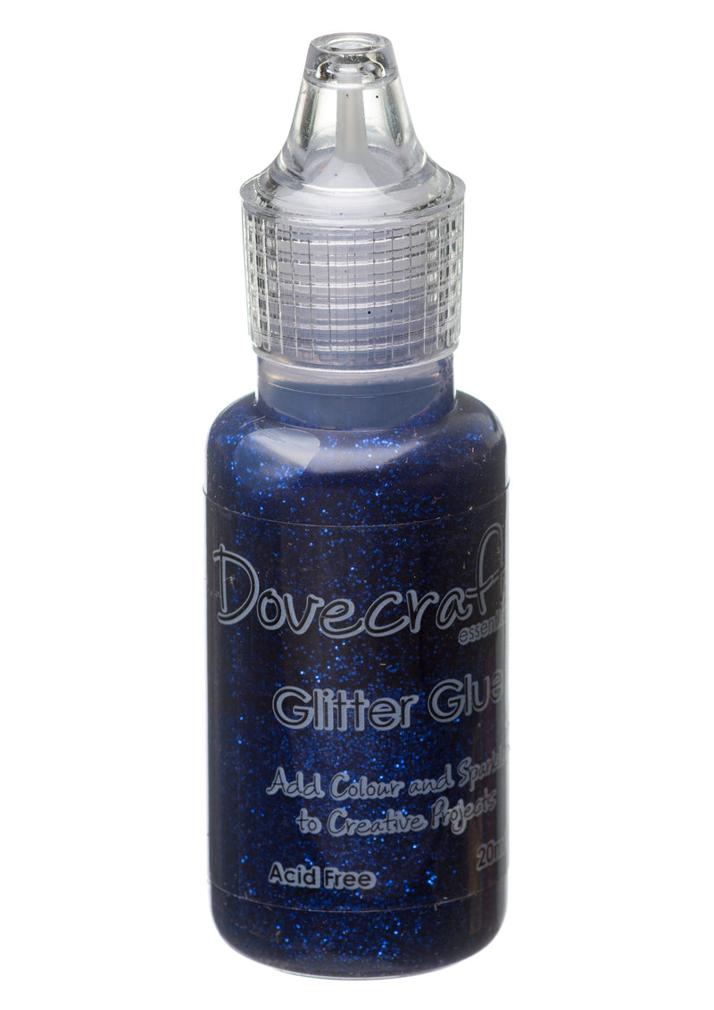 Midnight Blue Dovecraft Glitter Glue