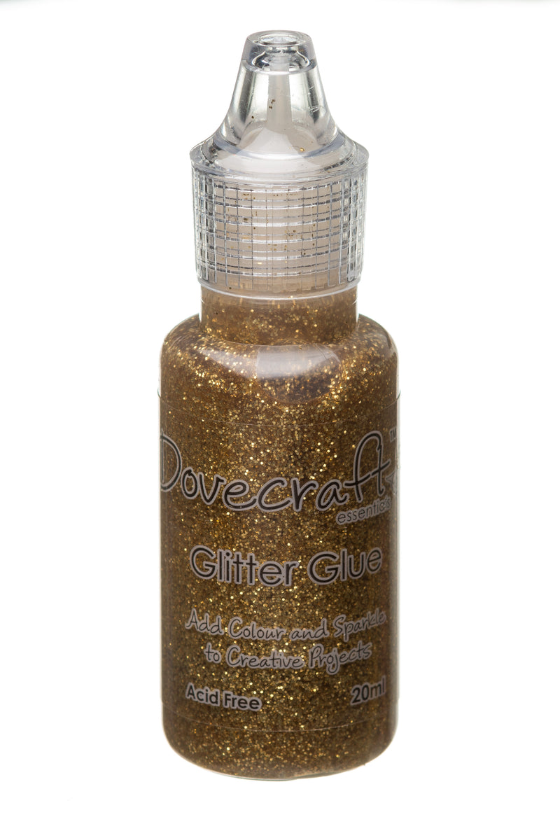Gold Dovecraft Glitter Glue