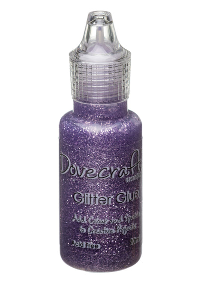 Lavender Dovecraft Glitter Glue