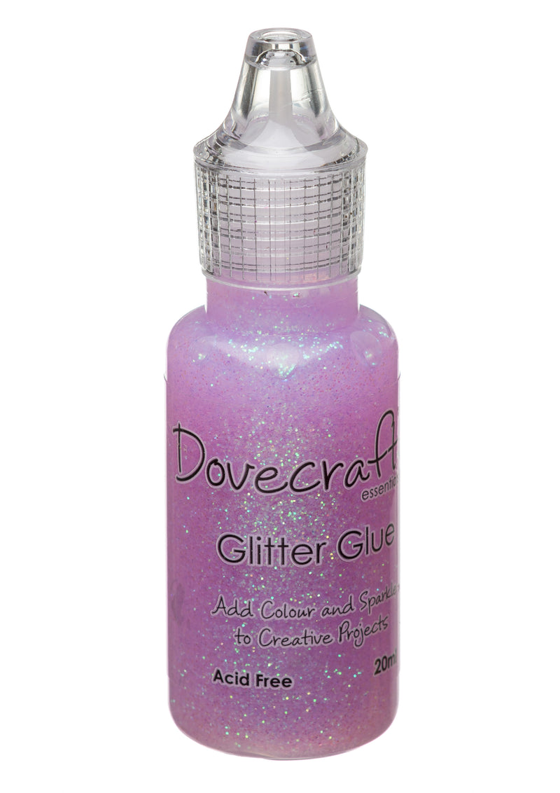 Candyfloss Pink Dovecraft Glitter Glue