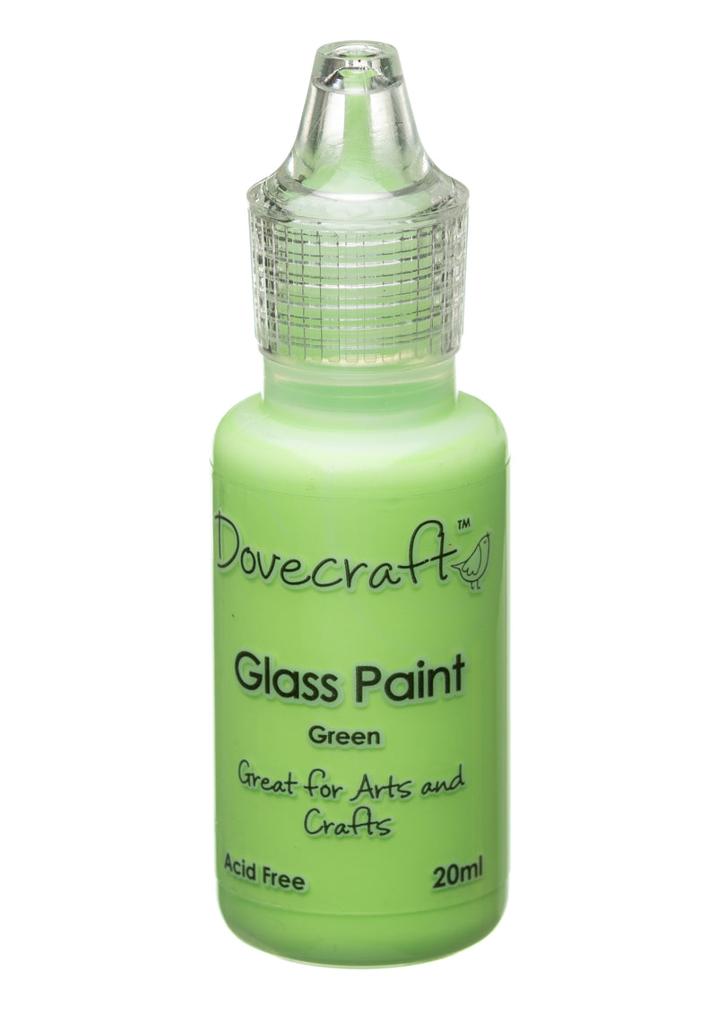Green Dovecraft Glass Paint.