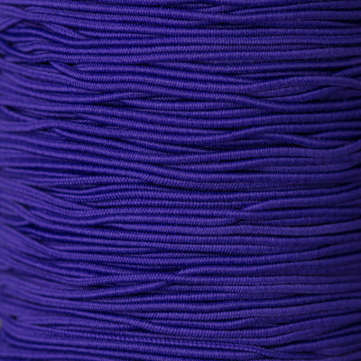 1mm Round Crafting Elastic cord in purple