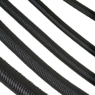 Black Shock bungee rope Cord 4mm, 5mm, 6mm, 8mm and 10mm
