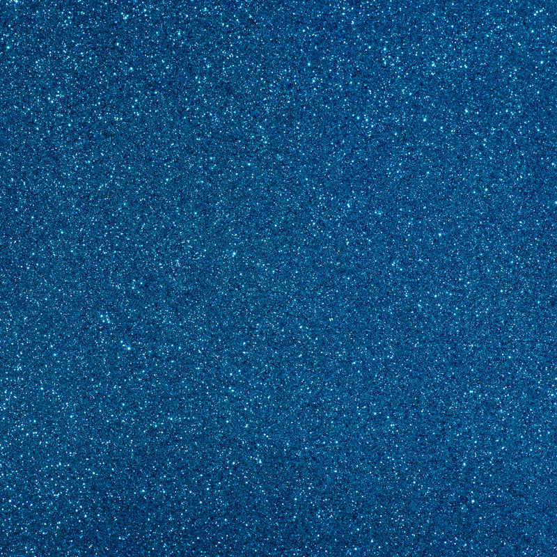 Royal Blue Glitter felt sheet - 23cm x 30cm sheet