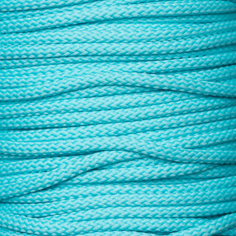 Turquoise 4mm cord drawstring