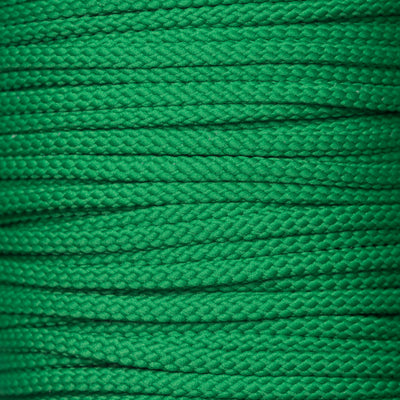 4mm drawstring cord in green