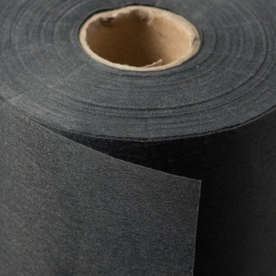 Fusible interfacing in light, medium, heavy and extra heavy weight in black