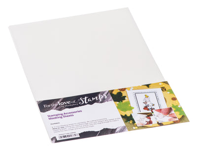 Masking Paper Sheets by Hunkydory for punching, stamping and die cutting