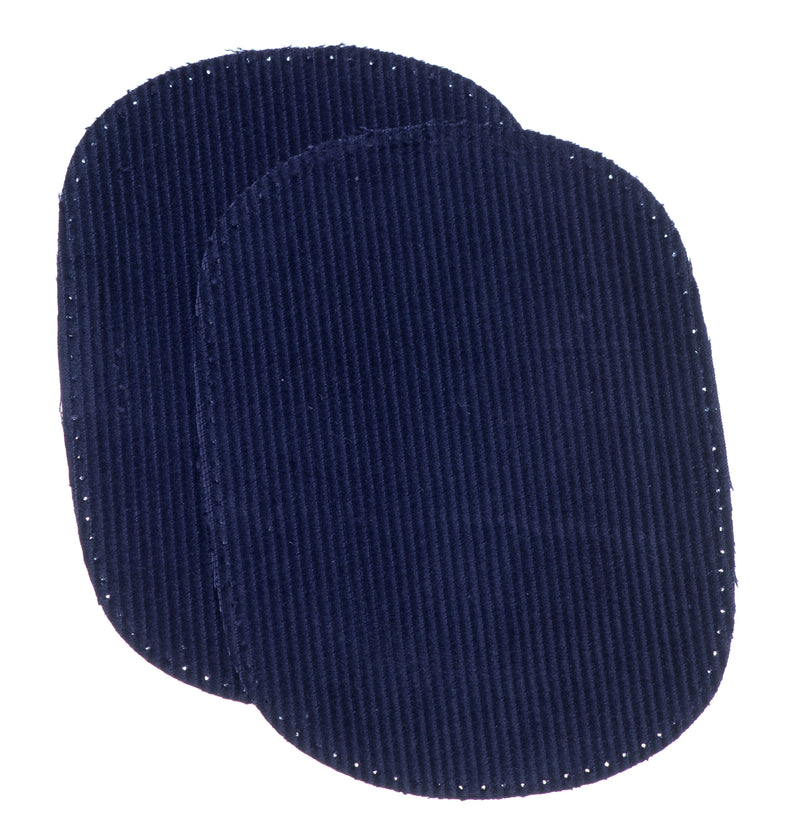 Kleiber Cord Elbow and Knee garment Patches in navy blue