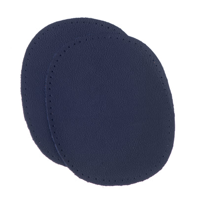 Kleiber Elbow / Knee Patches in 100% real Leather in navy blue