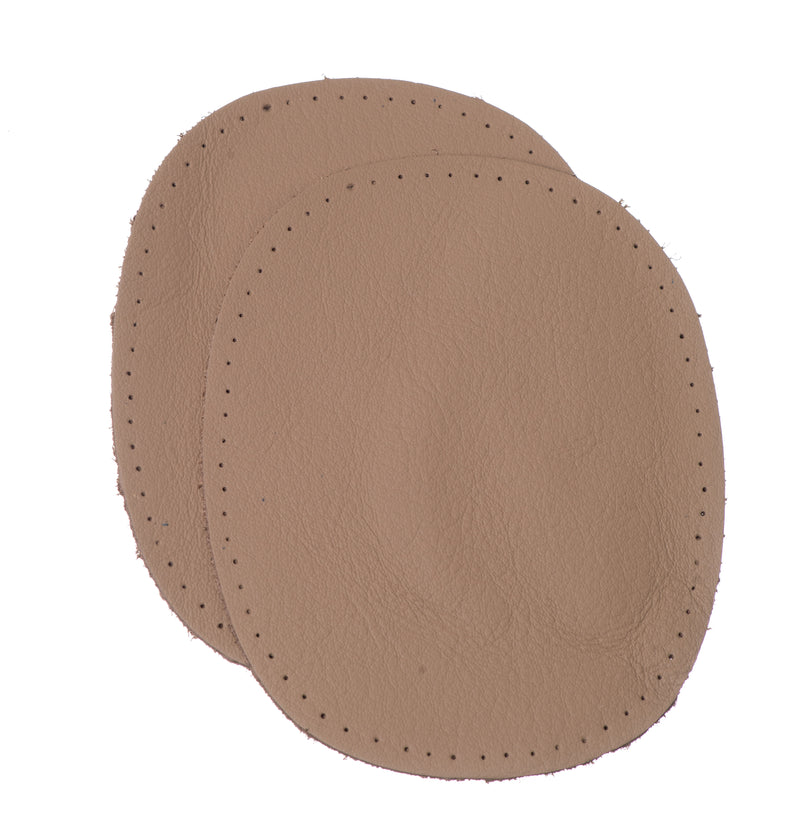 Kleiber Elbow / Knee Patches in 100% real Leather in beige