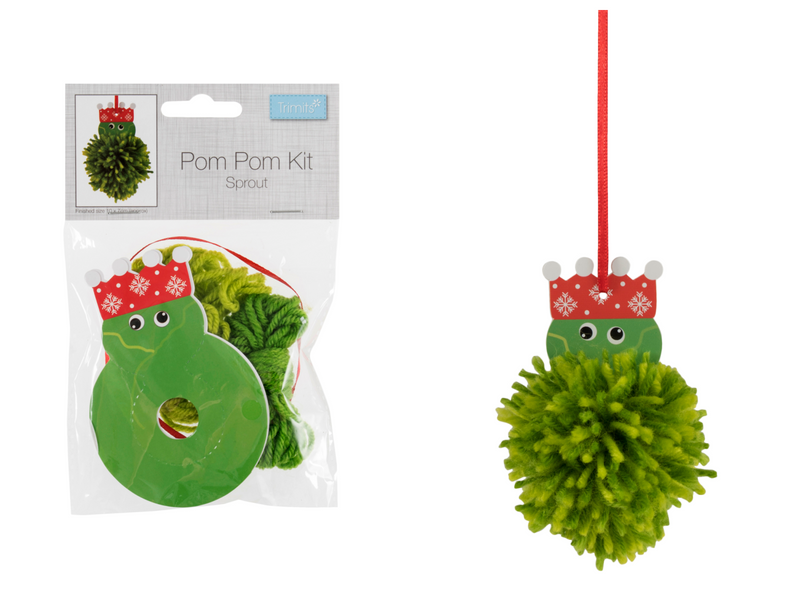 Trimits Pom Pom Decoration Kits - Christmas