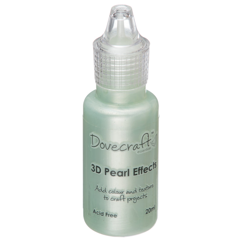 Pastel Green Dovecraft 3D liquid pearl effects paint pens