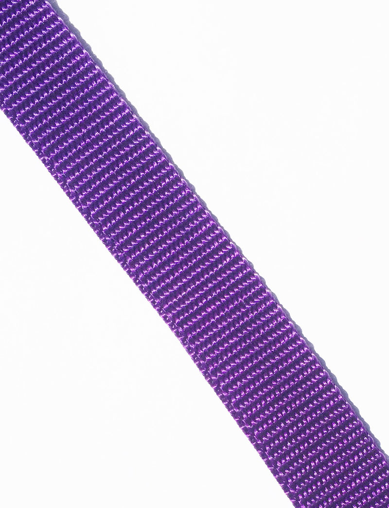 Polypropylene Webbing Bag Strapping in Purple