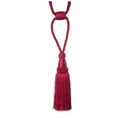 Luxury Red Barrel Style Cord Curtain Tie backs / Tassels 
