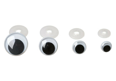 Pack of 5 pairs of moving, googly eyes