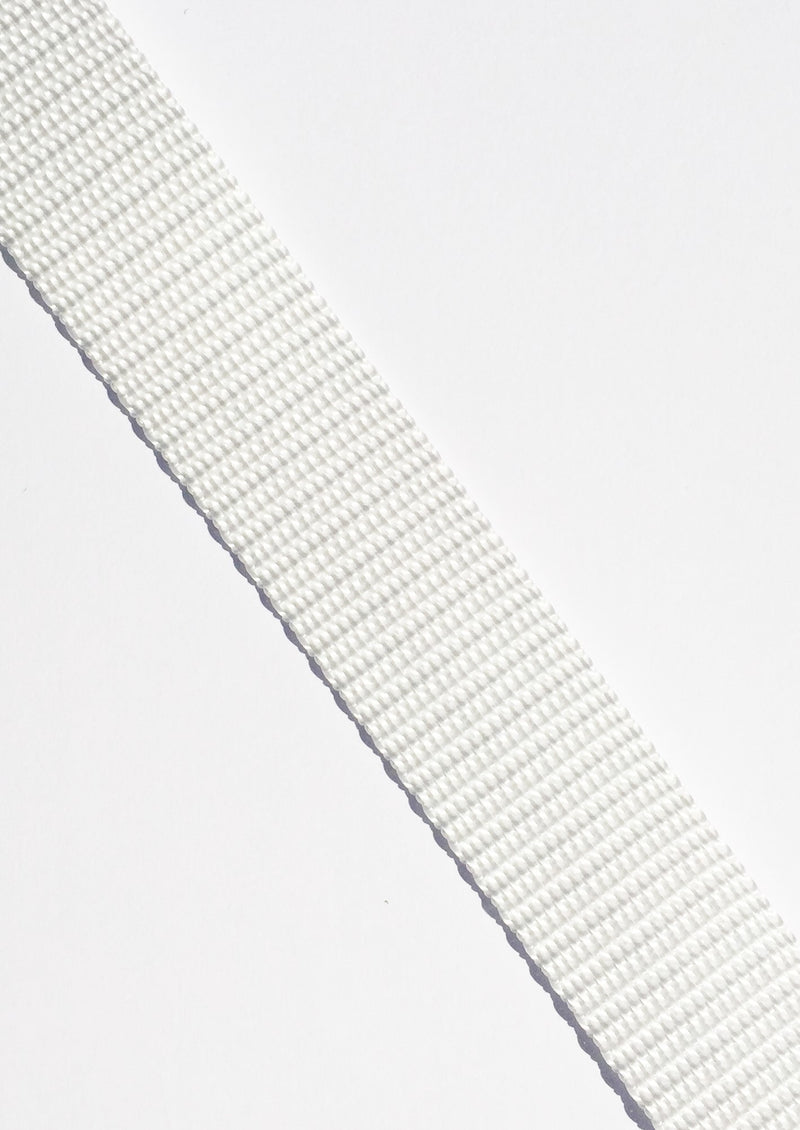 Polypropylene Webbing Bag Strapping in White
